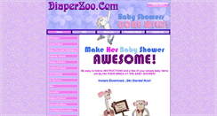 Desktop Screenshot of diaperzoo.com